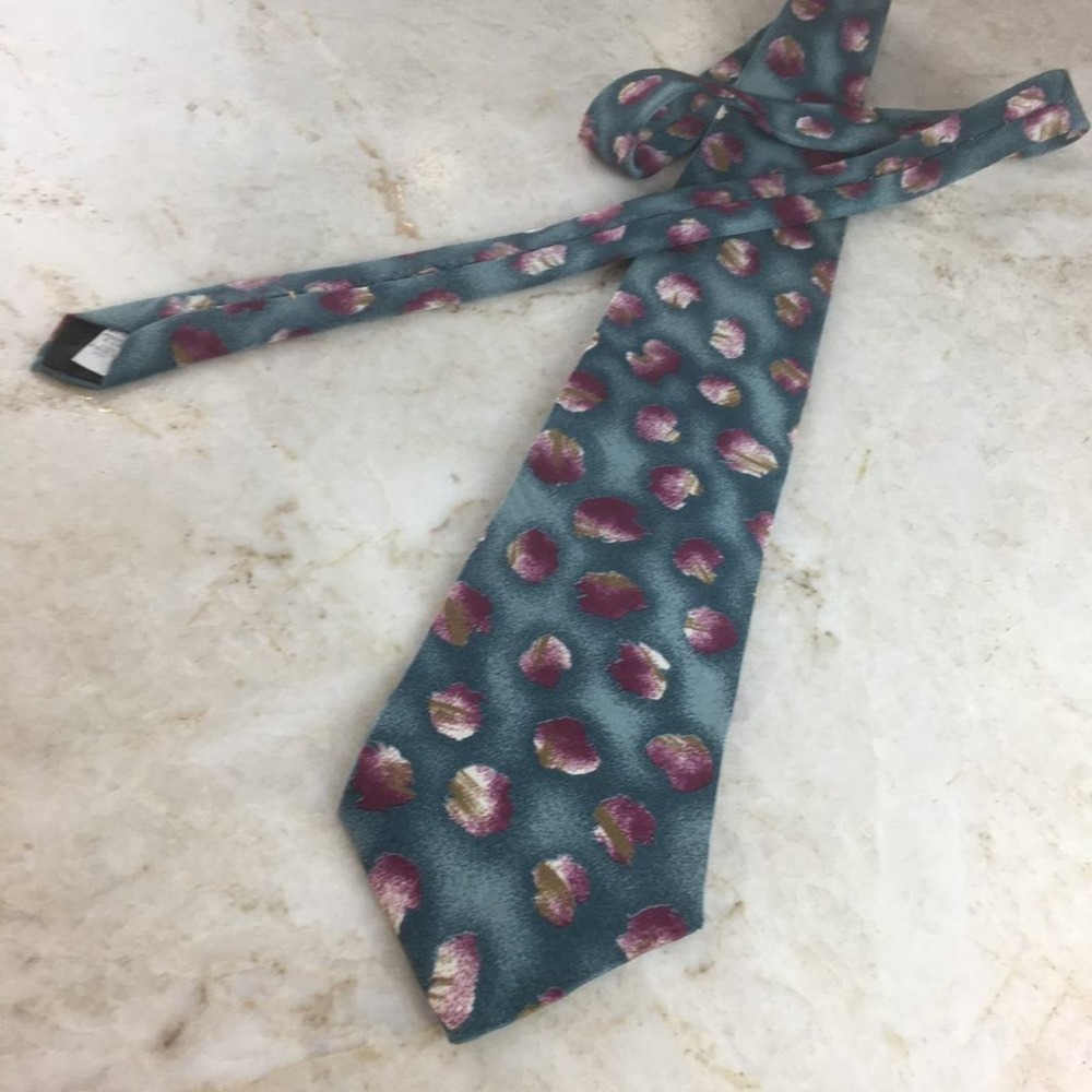 OSCAR DE LA RENTA SILK TIE - Picture 8 of 11